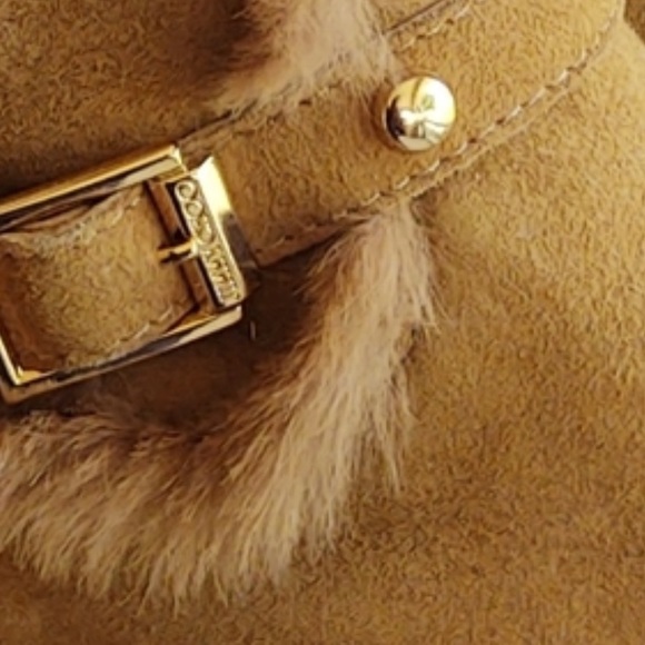 Jimmy Choo Tan Over the Knee Boots Suede - Picture 4 of 12